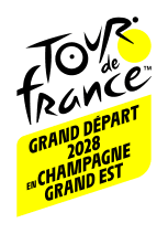 Logo du Grand Départ du Tour de France 2028 à Reims